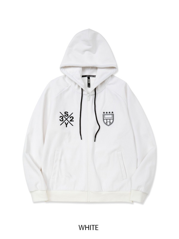 VELOUR 3 LAYER ZIP HOODIE | TOPS,HOODIES | 【公式】SY32 by SWEET