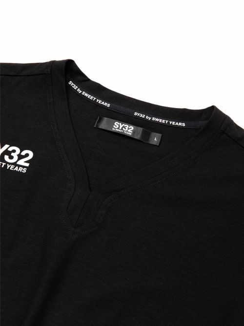 DESIGN NECK TEE | ALL ITEMS | 【公式】SY32 by SWEET YEARS