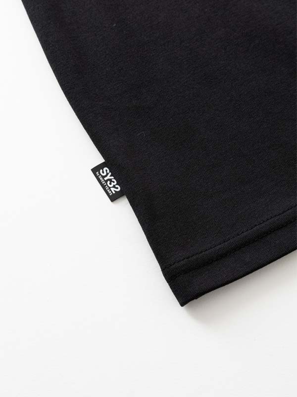 JACQUARD EMBOSS LOGO L/S TEE