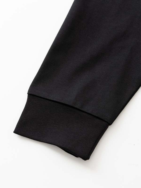 JACQUARD EMBOSS LOGO L/S TEE