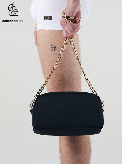 NYLON CANVAS SHOULDER BAG