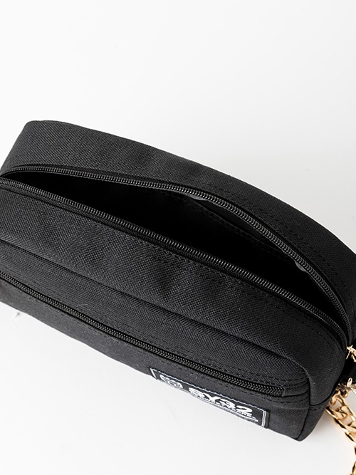 NYLON CANVAS SHOULDER BAG