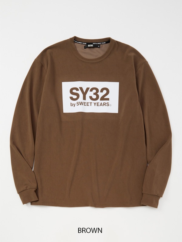 FLOCKY BOX LOGO FLEECE L/S TEE