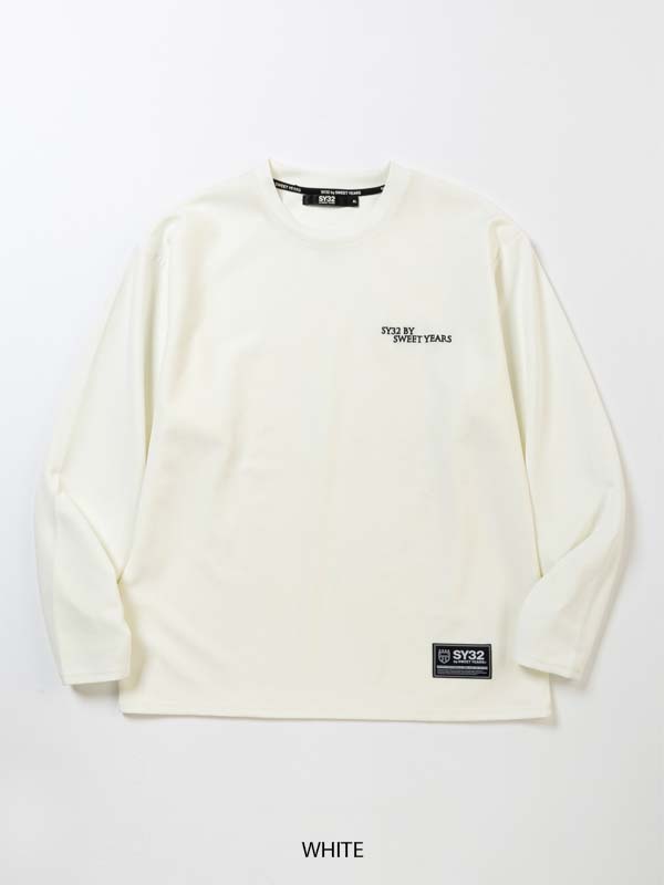 NASHIJI EMBROIDERY LOGO L/S TEE | BANNER | 【公式】SY32 by