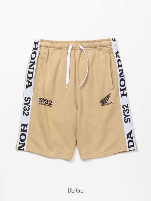 LOGO TAPE SWEAT SHORT PANTS