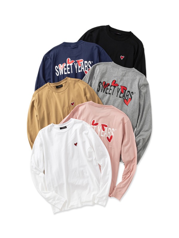 【SWEET YEARS】T-shirt L/S (BIG)