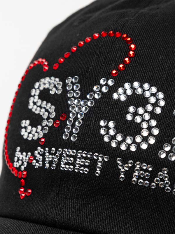 RHINESTONE CAP