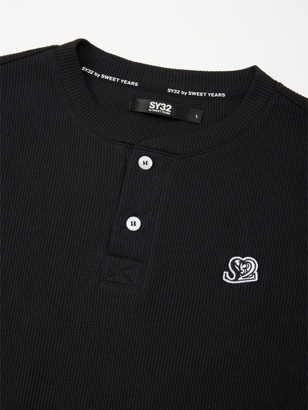 トップス museum of daily layered henry neck sweat Henry Neck Thermal Sweat Tee – nanamica NEW YORK