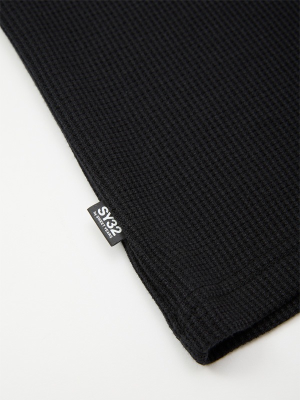 HENRY NECK WAFFLE L/S TEE | TOPS,T-SHIRTS | 【公式】SY32 by