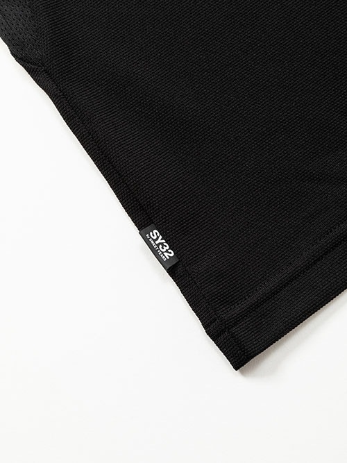MOCK NECK L/S TEE