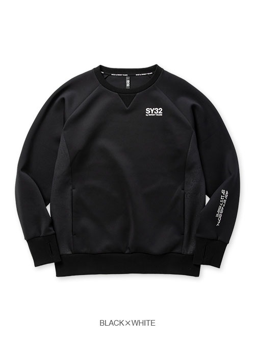 DOUBLE KNIT EMBOSS LOGO P/O CREW