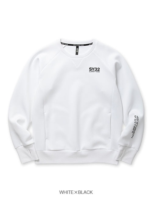 DOUBLE KNIT EMBOSS LOGO P/O CREW