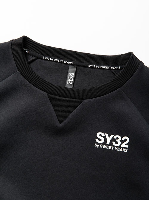 DOUBLE KNIT EMBOSS LOGO P/O CREW