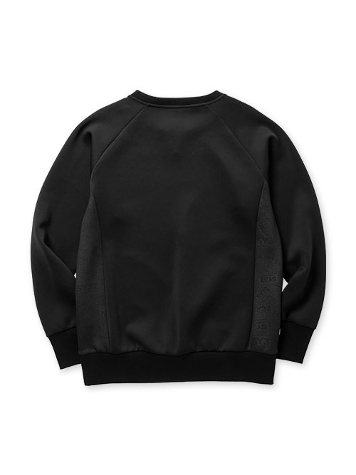 DOUBLE KNIT EMBOSS LOGO P/O CREW