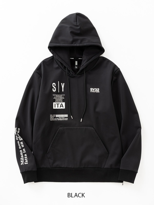 3 LAYER FLEECE LINING P/O HOODIE