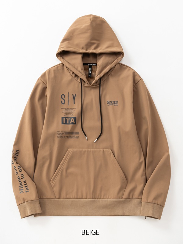 3 LAYER FLEECE LINING P/O HOODIE