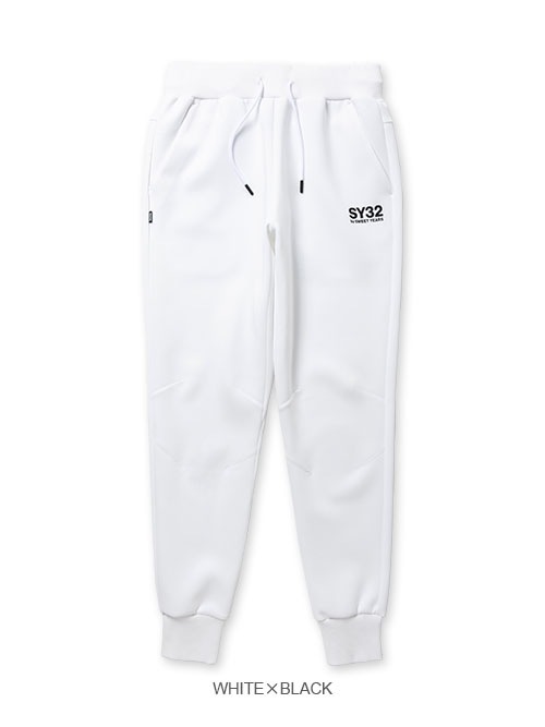 DOUBLE KNIT EMBOSS LOGO LONG PANTS