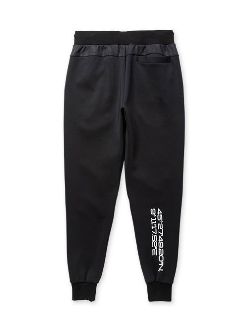 DOUBLE KNIT EMBOSS LOGO LONG PANTS