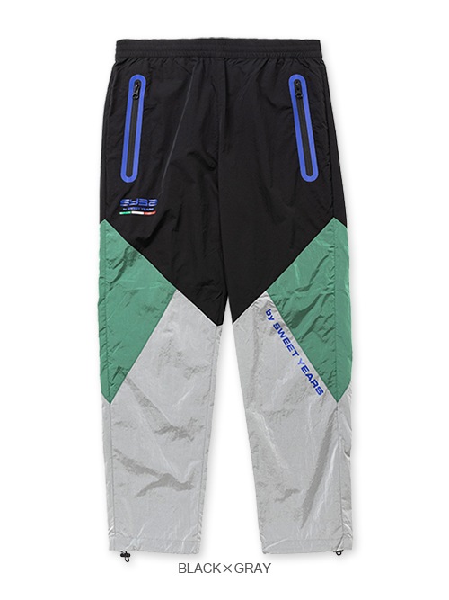 RETRO COLOR NYLON PANTS