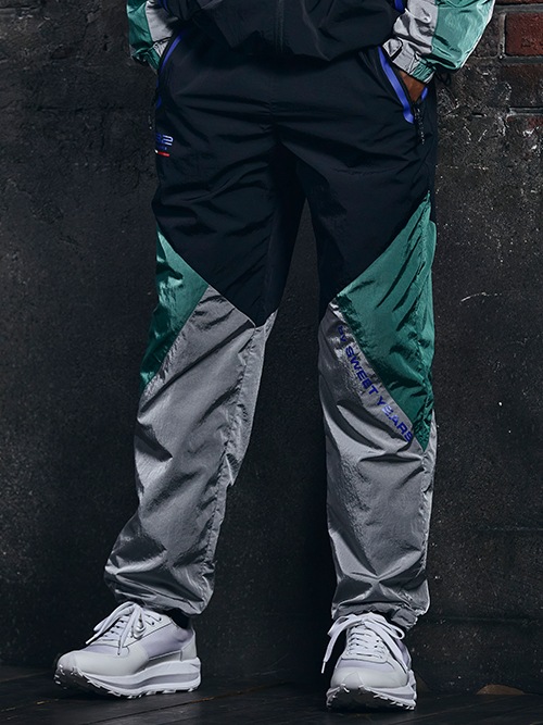 RETRO COLOR NYLON PANTS