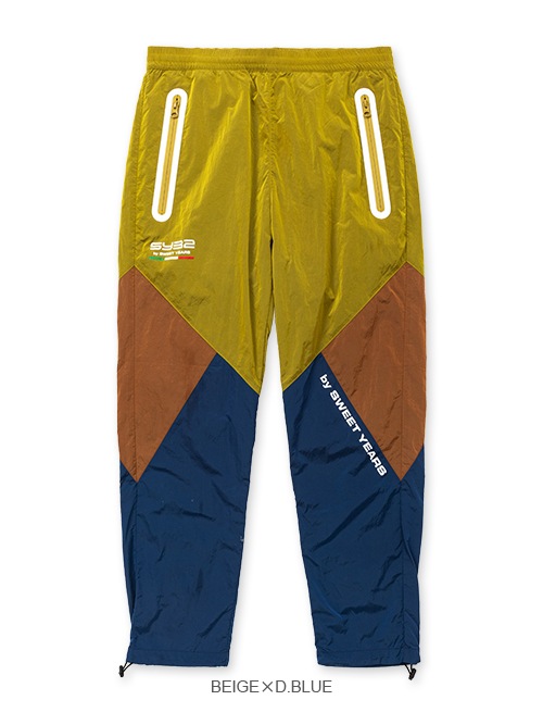 RETRO COLOR NYLON PANTS