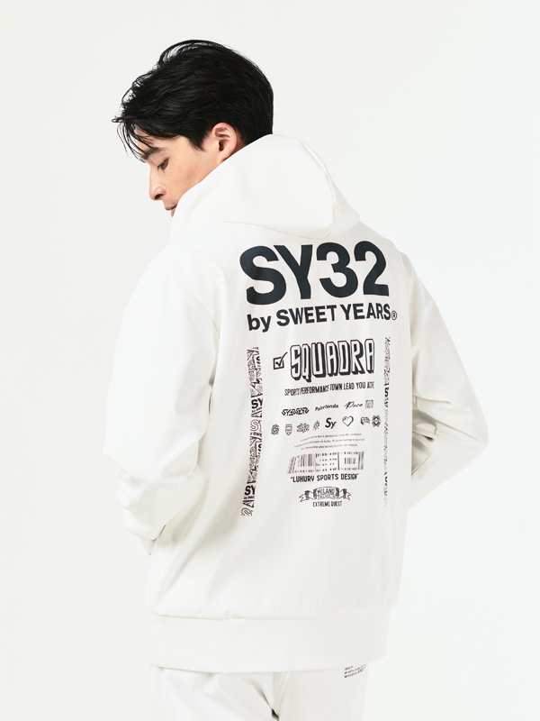 3 LAYER FLEECE LINING ZIP HOODIE