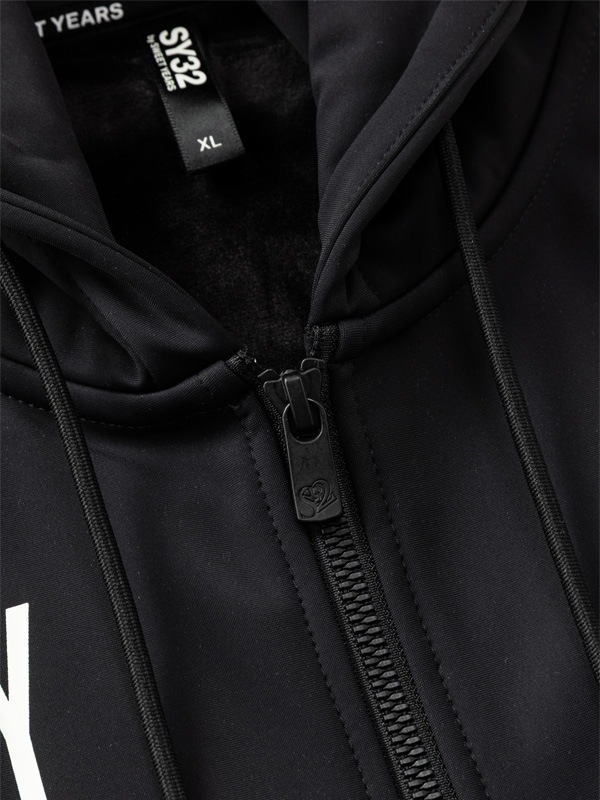3 LAYER FLEECE LINING ZIP HOODIE