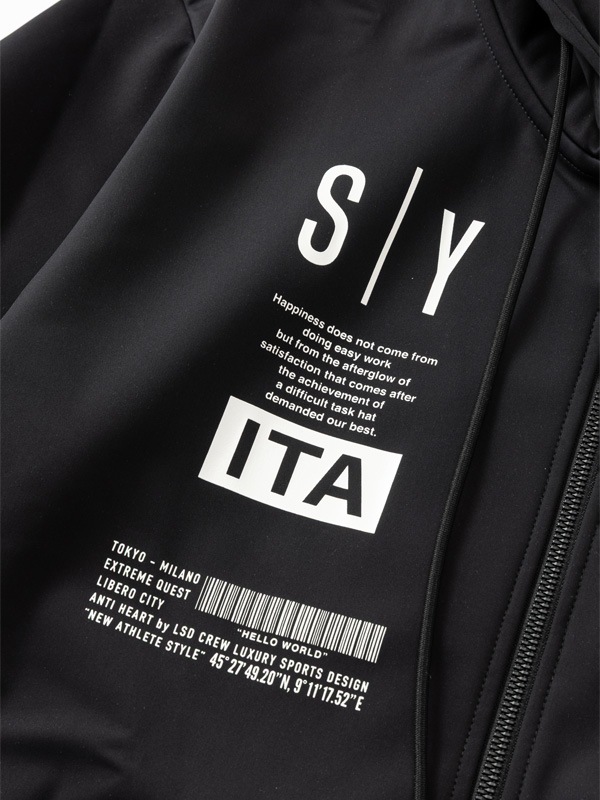 3 LAYER FLEECE LINING ZIP HOODIE