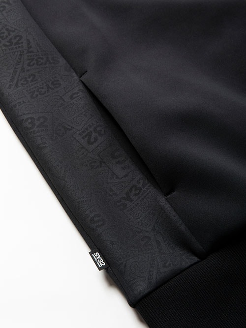 DOUBLE KNIT EMBOSS LOGO P/O HOODIE