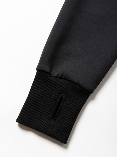 DOUBLE KNIT EMBOSS LOGO P/O HOODIE