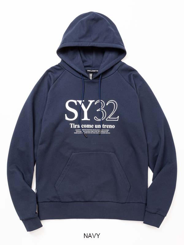 SERIF LOGO P/O HOODIE