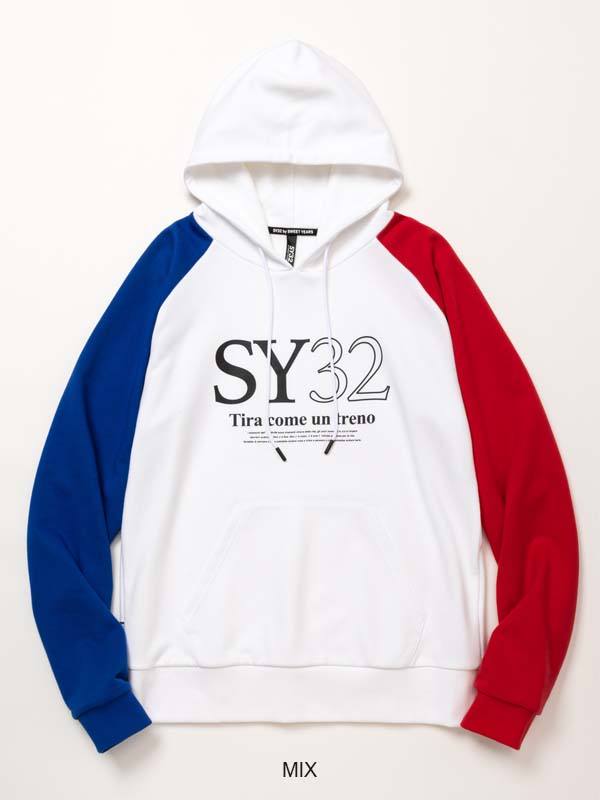 SERIF LOGO P/O HOODIE