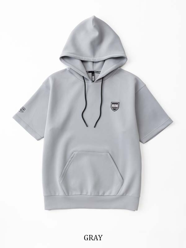 OL BASIC DOUBLE KNIT S/S HOODIE