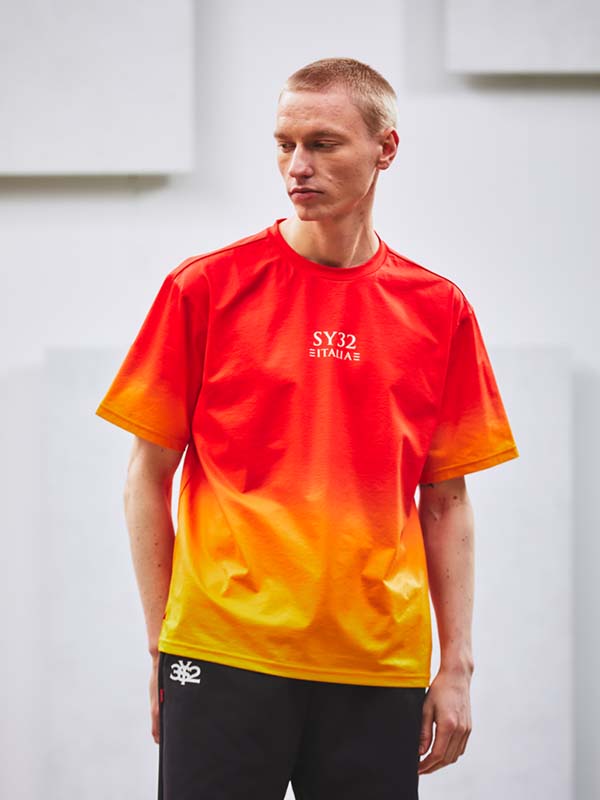 GRADATION BIG LOGO TEE