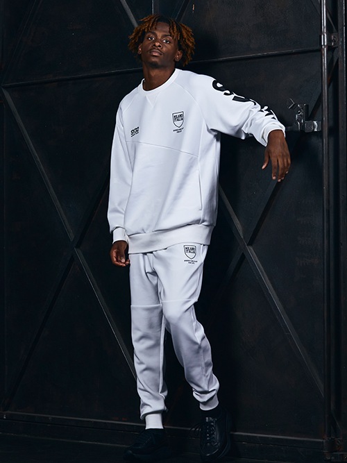 DOUBLE KNIT EMBOSS CAMO SHIELD P/O CREW | ALL ITEMS | 【公式】SY32