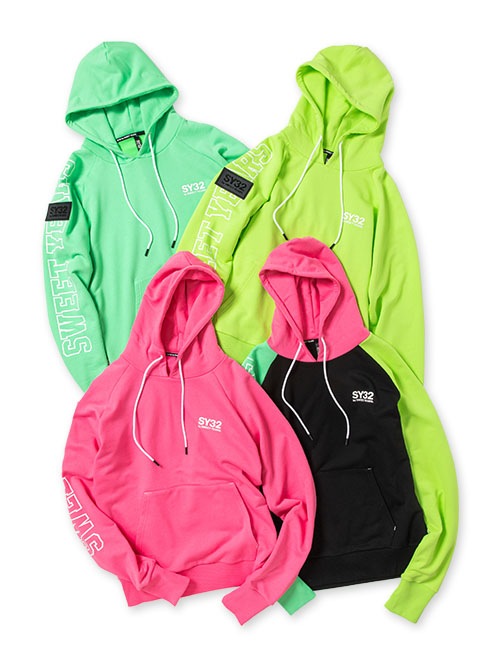 FLASH COLOR ARM LOGO P/O HOODIE