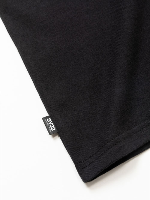 国内発送【SY32 by SWEETYEARS】BACK SLASH BIG LOGO TEE SY32 by SWEET YEARS（エスワイサーティトゥバイスウィート
