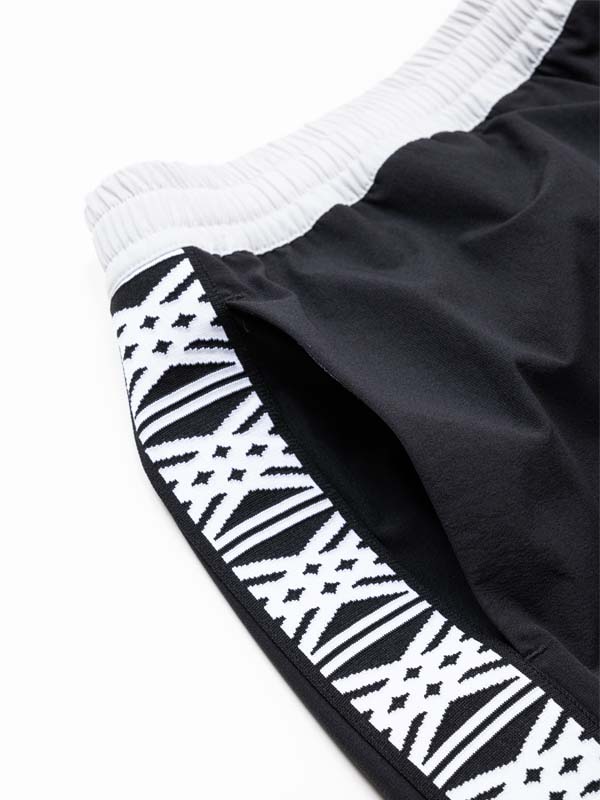 PIPING NYLON CARGOPANTS