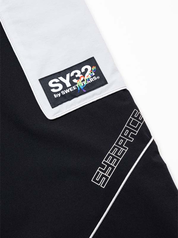 PIPING NYLON CARGOPANTS