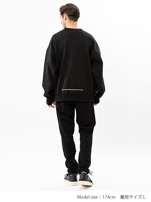 国内発送【SY32】NAME TAG BIG SILHOUETTE P/O CREW 3color NAME TAG BIG SILHOUETTE P/O CREW | ALL ITEMS | 【公式】SY32