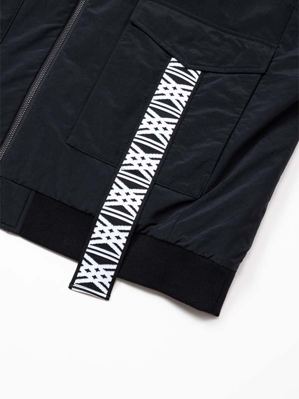 BACK PRINT FLIGHT JACKET