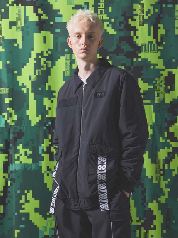 BACK PRINT FLIGHT JACKET