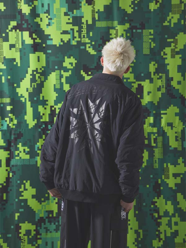 BACK PRINT FLIGHT JACKET