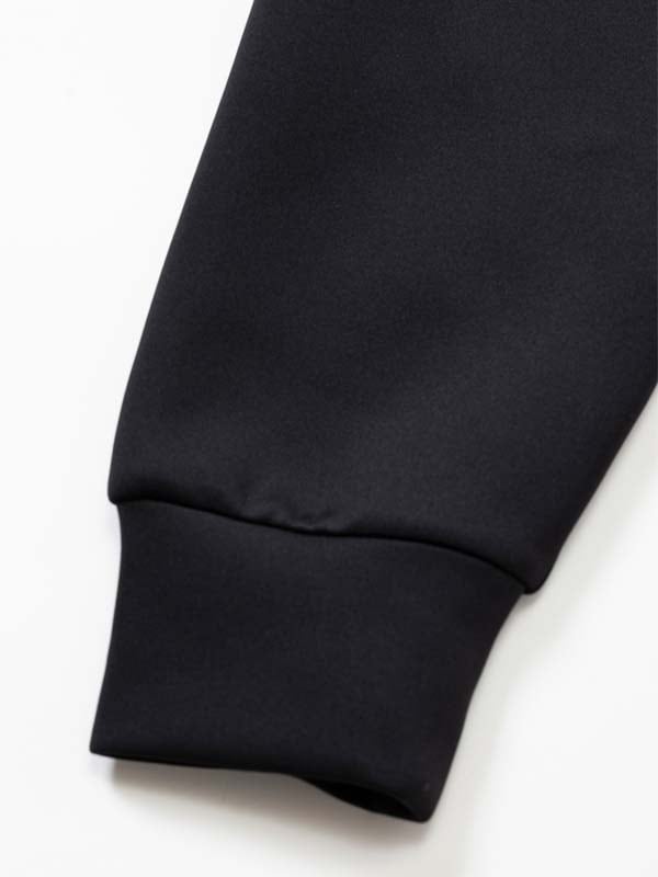 DOUBLE KNIT MULTI LOGO ZIP HOODIE