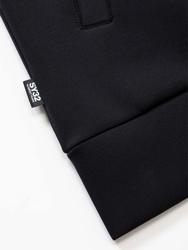 DOUBLE KNIT MULTI LOGO ZIP HOODIE