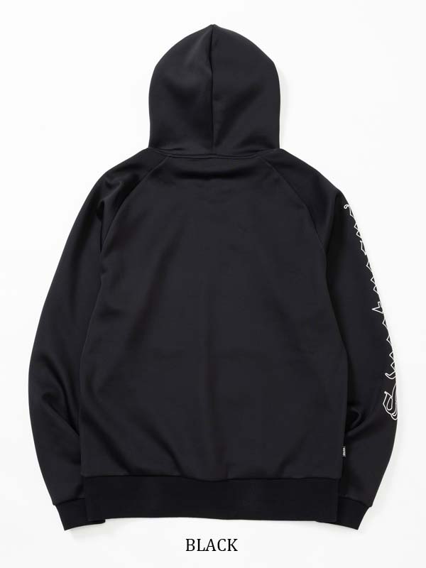 DOUBLE KNIT GOTHIC LOGO P/O HOODIE