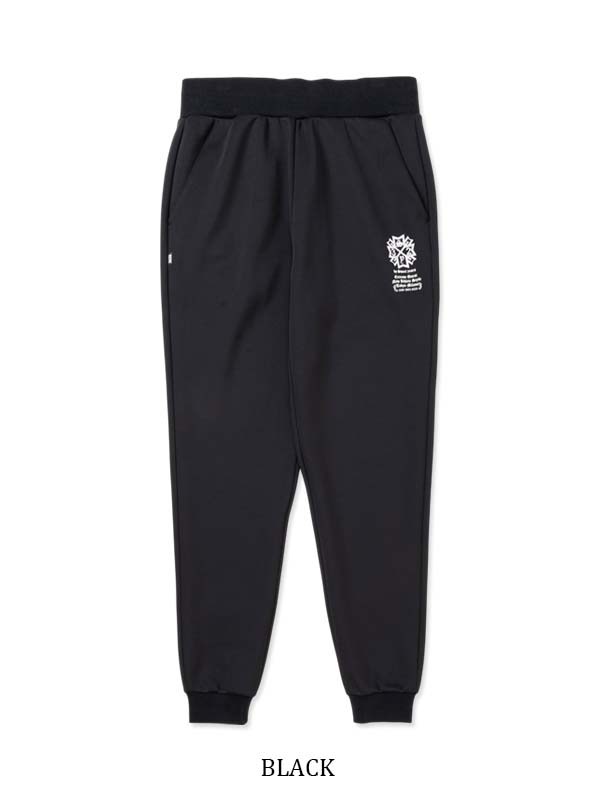 DOUBLE KNIT GOTHIC LOGO PANTS | BOTTOMS,LONG PANTS | 【公式】SY32