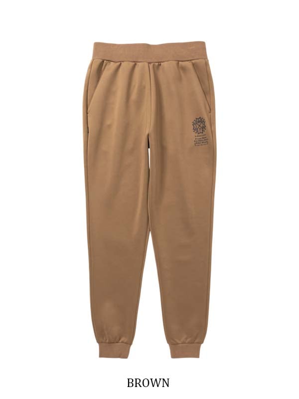 DOUBLE KNIT GOTHIC LOGO PANTS