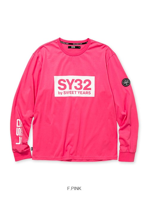 FLASH COLOR BOX LOGO L/S TEE