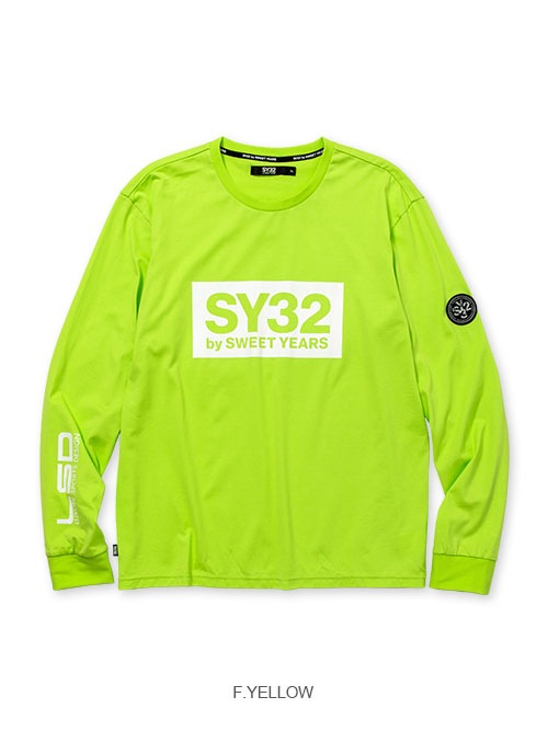 FLASH COLOR BOX LOGO L/S TEE